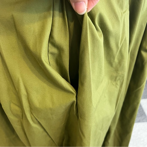 NWT a new day Women's Midi Halter Dress- Olive Size XL - Picture 7 of 7